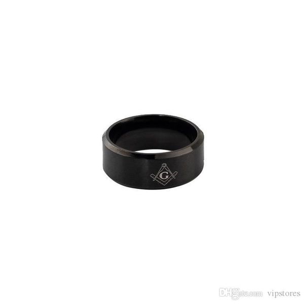 2019 popular foreign trade ring masonic religious totem black retro titanium stainless steel men's ring wholesale, Silver
2019 popular foreign trade ring masonic religious totem black retro titanium stainless steel men's ring wholesale, Silver