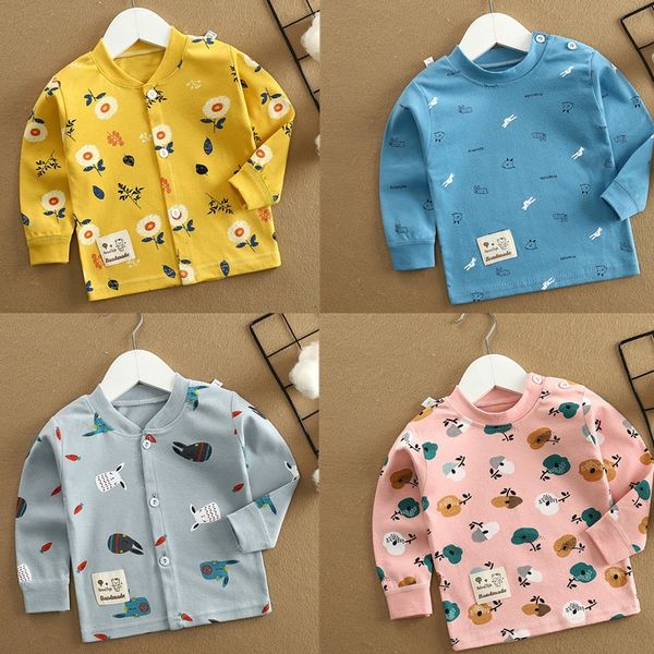 ycvht season children's shoulder autumn underwear shoulder strap underpants button t-shirt long-sleeved cotton baby cardigan single pie, Blue
ycvht season children's shoulder autumn underwear shoulder strap underpants button t-shirt long-sleeved cotton baby cardigan single pie, Blue