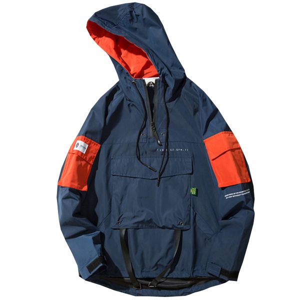 front big pocket pullover jackets men autumn half zipper hoodie jacket male hip hop casual windbreaker coat streetwear jl04, Black;brown
front big pocket pullover jackets men autumn half zipper hoodie jacket male hip hop casual windbreaker coat streetwear jl04, Black;brown