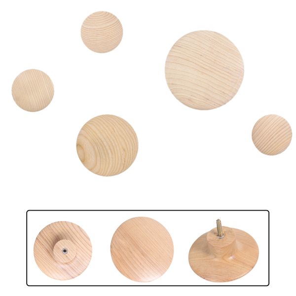 5pcs clothes rack wall hook set modern round dots solid wood living room towel coat hanger home decoration organizer bag bedroom
5pcs clothes rack wall hook set modern round dots solid wood living room towel coat hanger home decoration organizer bag bedroom
