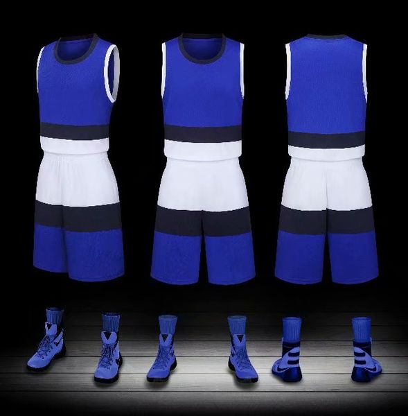men blank double-sided basketball team uniforms kits sports clothes tracksuits personality customized basketball sets with shorts 25-21, Blue;black
men blank double-sided basketball team uniforms kits sports clothes tracksuits personality customized basketball sets with shorts 25-21, Blue;black