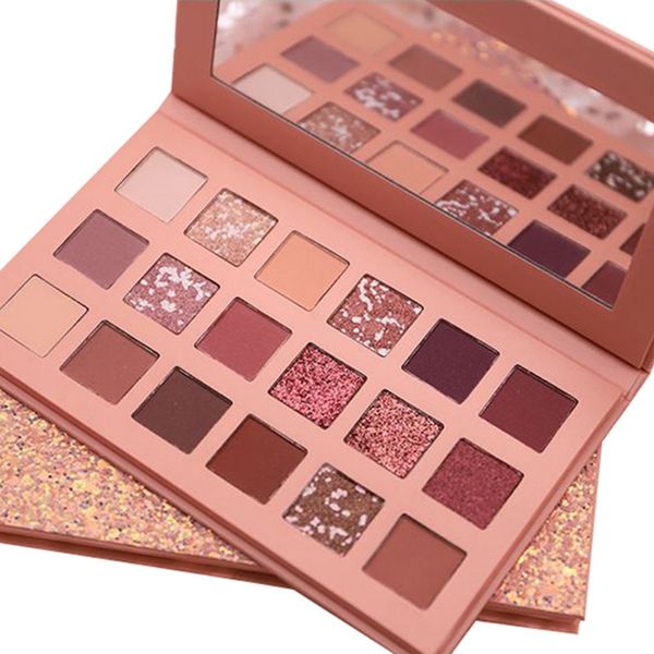 18 color make up palette eyeshadow waterproof shimmer eyeshadow palette pigmented eye shadow
18 color make up palette eyeshadow waterproof shimmer eyeshadow palette pigmented eye shadow