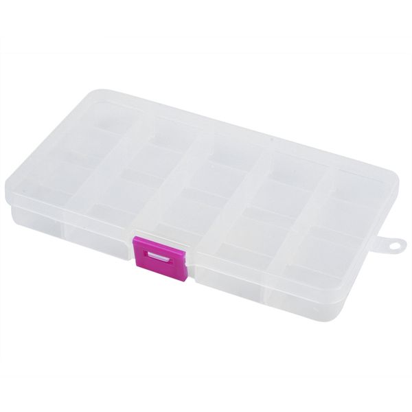 plastic compartment jewelry adjustable organizer storage box case craft 15 grids transparent
plastic compartment jewelry adjustable organizer storage box case craft 15 grids transparent