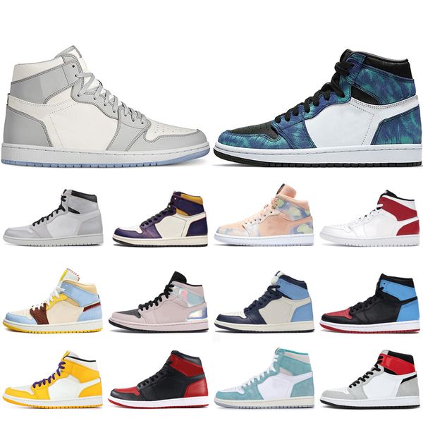 2020 Tie Dye Jumpman 1 1s High OG Travis Scotts Obsidian UNC Smoky Gray Mens Basketball Shoes Shattered Backboard stylist Sports Sneakers
2020 Tie Dye Jumpman 1 1s High OG Travis Scotts Obsidian UNC Smoky Gray Mens Basketball Shoes Shattered Backboard stylist Sports Sneakers