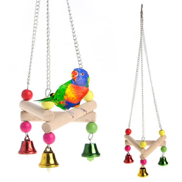 parrot swing triangle stand frame climb the ladder to climb ladder bird toys gnaw toys colour raw wood standing stick
parrot swing triangle stand frame climb the ladder to climb ladder bird toys gnaw toys colour raw wood standing stick