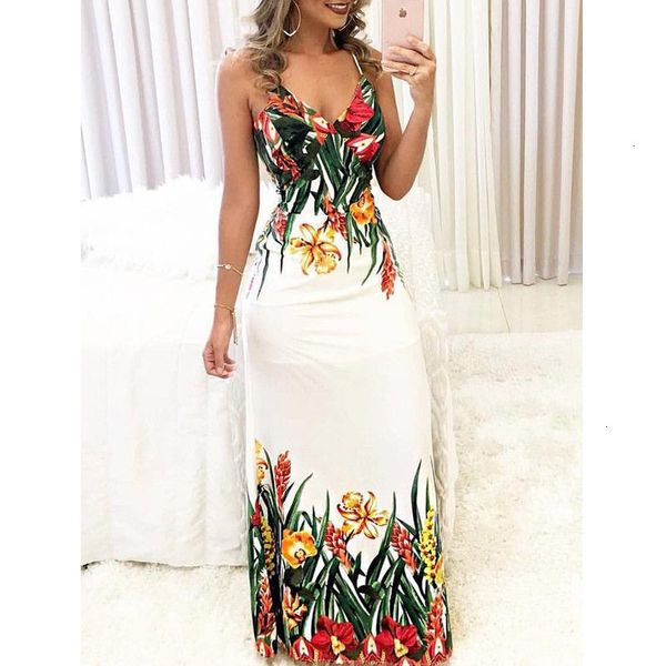 women summer boho floral printed dresses fashion ladies sleeveless party evening long maxi dress suspenders v-neck dresses designer clothes, Black;gray
women summer boho floral printed dresses fashion ladies sleeveless party evening long maxi dress suspenders v-neck dresses designer clothes, Black;gray