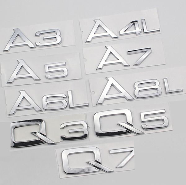A3 A4L A5 A6L A7 A8 Q3 Q5 Q7 для Audi багажник разрядки емкость эмблема стайлинга автомобилей с
A3 A4L A5 A6L A7 A8 Q3 Q5 Q7 для Audi багажник разрядки емкость эмблема стайлинга автомобилей с