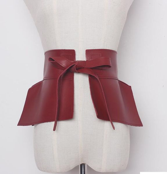 women's runway fashion pu leather cummerbunds female korean fashion dress corsets waistband belts decoration wide belt r888, Black;brown
women's runway fashion pu leather cummerbunds female korean fashion dress corsets waistband belts decoration wide belt r888, Black;brown