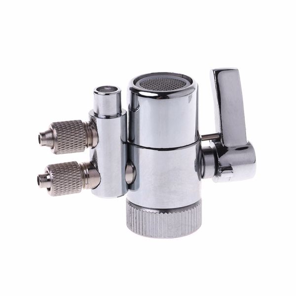 water filter faucet dual diverter valve m22 to 1/4" chrome plated brass
water filter faucet dual diverter valve m22 to 1/4" chrome plated brass