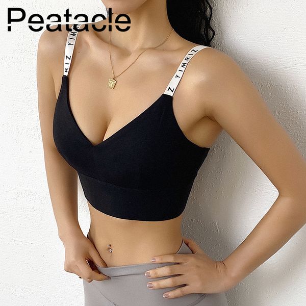 peatacle sport bra new high impact activewear for women push up pink letter bras padded workout running fitness yoga, White;black
peatacle sport bra new high impact activewear for women push up pink letter bras padded workout running fitness yoga, White;black