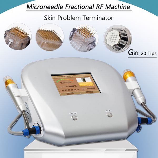 Fractional Rf Machine Acne Scar Removal Thermage Wrinkle Removal Rf Beauty Equipment Microneedle Machine Led Therapy