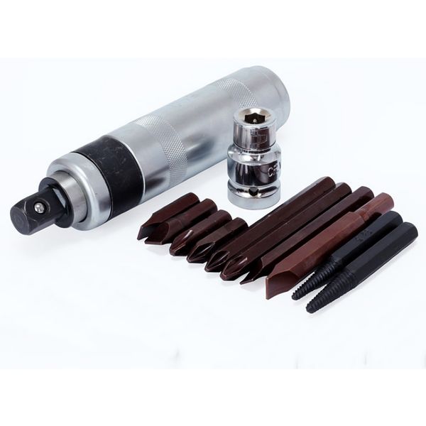 12pcs impact screwdriver set industrial grade multifunctional screwdriver bits screw extractor for repairing driver set
12pcs impact screwdriver set industrial grade multifunctional screwdriver bits screw extractor for repairing driver set