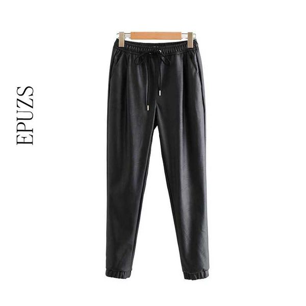 winter elastic high waist pant women black pu leather pants women harem pants joggers pencil trousers streetwear pantalon femme, Black;white
winter elastic high waist pant women black pu leather pants women harem pants joggers pencil trousers streetwear pantalon femme, Black;white