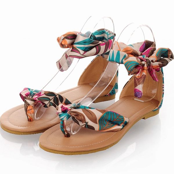 women flat flip-flop sandals soft casual flower print ankle strap sandals low heels shoes woman big size 34-43, Black
women flat flip-flop sandals soft casual flower print ankle strap sandals low heels shoes woman big size 34-43, Black