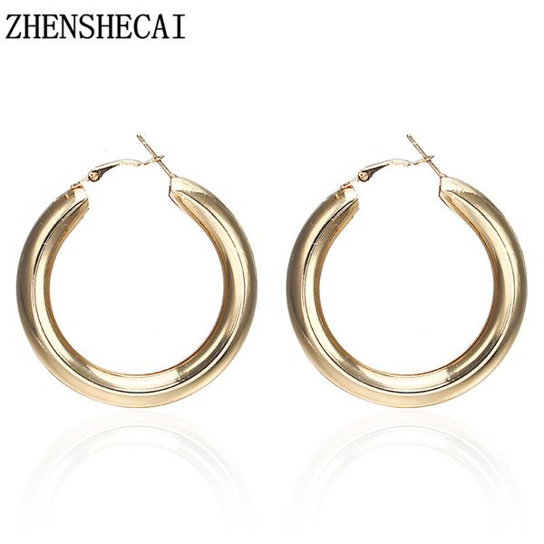 small round hoop earrings genuine for men women trendy circle earrings punk sliver gold color ear jewelry accessories e0149, Golden;silver
small round hoop earrings genuine for men women trendy circle earrings punk sliver gold color ear jewelry accessories e0149, Golden;silver
