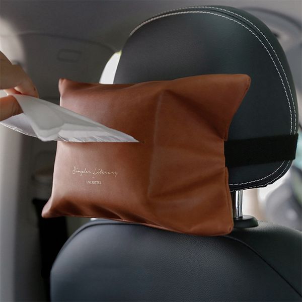 pu leather car tissue box seat back sun visor tissue paper napkin box case household office napkin holder
pu leather car tissue box seat back sun visor tissue paper napkin box case household office napkin holder