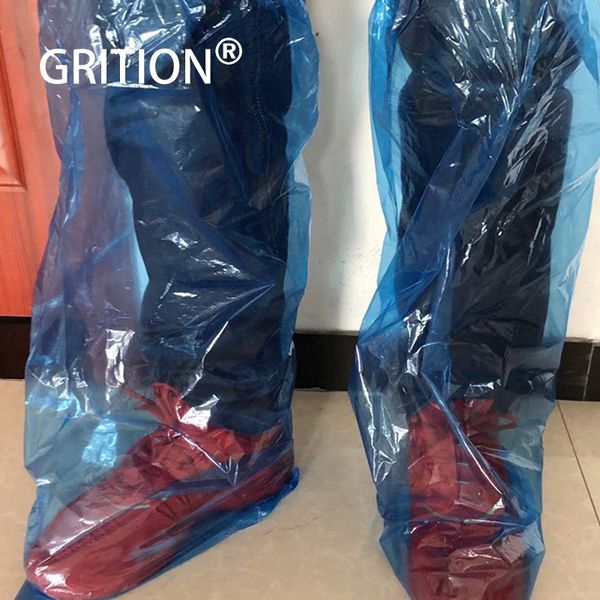 grition waterproof protector shoes boot cover disposable plastic shoe covers high-overshoes waterproof non slip protector, White;pink
grition waterproof protector shoes boot cover disposable plastic shoe covers high-overshoes waterproof non slip protector, White;pink