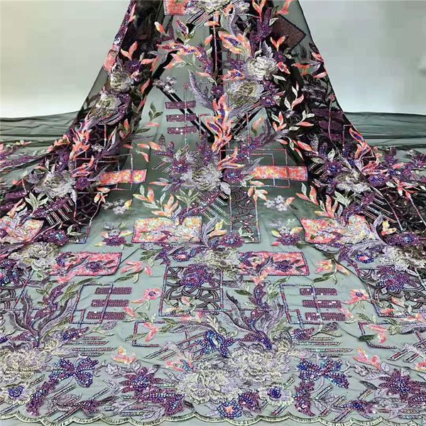 5yards/lot) new 2020 tulle sequins french nigerian lace fabrics embroidered african purple lace fabric(zz-12, Pink;blue
5yards/lot) new 2020 tulle sequins french nigerian lace fabrics embroidered african purple lace fabric(zz-12, Pink;blue