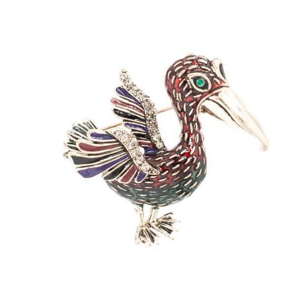 fashion animal brooches enamel bird brooch pin women and kids gift rhinestone crystal bt0409, Gray 
fashion animal brooches enamel bird brooch pin women and kids gift rhinestone crystal bt0409, Gray