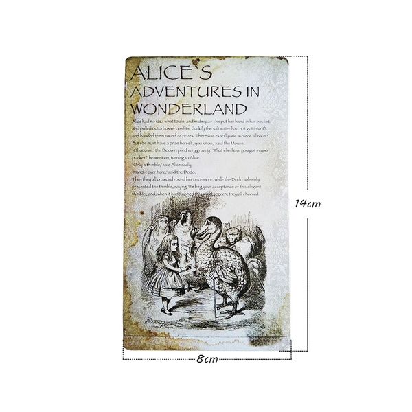 20 pcs/lot new vintage style alice's adventure in wonderland post card set greeting card christmas gift other event party supplies
20 pcs/lot new vintage style alice's adventure in wonderland post card set greeting card christmas gift other event party supplies