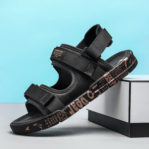 summer 3 color beach sandals for men's outdoor slippers alphabet anti slip hard-wearing comfortable fashion sandals men slippers
summer 3 color beach sandals for men's outdoor slippers alphabet anti slip hard-wearing comfortable fashion sandals men slippers