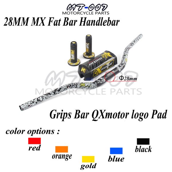 810mm 1 1/8" fat bar 28mm handlebars+grips+bar pad motorcycle mx motocross pit dirt bike xc sxf exc crf yzf250 klx rmz
810mm 1 1/8" fat bar 28mm handlebars+grips+bar pad motorcycle mx motocross pit dirt bike xc sxf exc crf yzf250 klx rmz