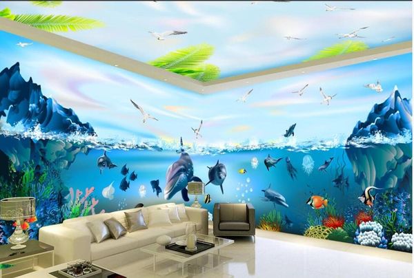 custom p mural 3d wallpaper fantasy ocean dolphin seagull scenery full house backdround decor room wallpaper for wall 3 d
custom p mural 3d wallpaper fantasy ocean dolphin seagull scenery full house backdround decor room wallpaper for wall 3 d