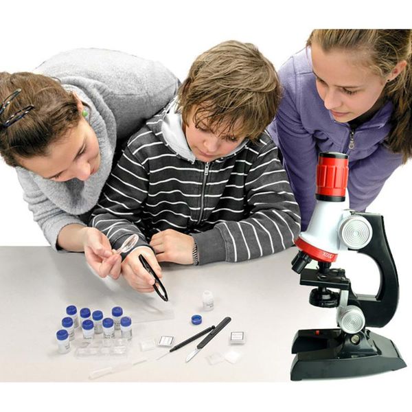 microscope kit science lab led 100-1200x biological microscope home school educational toys for kids optical instruments
microscope kit science lab led 100-1200x biological microscope home school educational toys for kids optical instruments