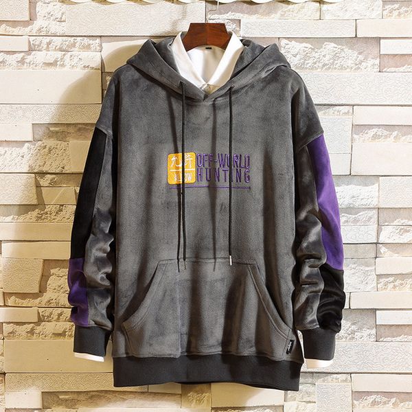 hoodies men casual fashion printing patchwork hoodie long sleeves capuche pour hommes sweatershirt moletom feminino inverno, Black
hoodies men casual fashion printing patchwork hoodie long sleeves capuche pour hommes sweatershirt moletom feminino inverno, Black
