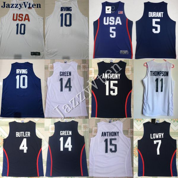 2016 usa team american basketball jerseys rio game george14#green 13# george 7#lowry 11#thompson 10#irving 5# kevin durant 4#butler jerseys, Black
2016 usa team american basketball jerseys rio game george14#green 13# george 7#lowry 11#thompson 10#irving 5# kevin durant 4#butler jerseys, Black