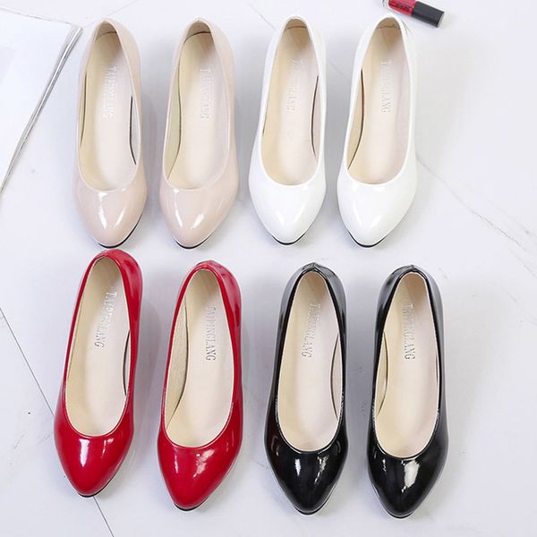 plus size 34-42 ol office lady shoes wedding shoes bridal high heels patent leather dress shoes woman basic pumps romeetse 7408 y200111, Black
plus size 34-42 ol office lady shoes wedding shoes bridal high heels patent leather dress shoes woman basic pumps romeetse 7408 y200111, Black