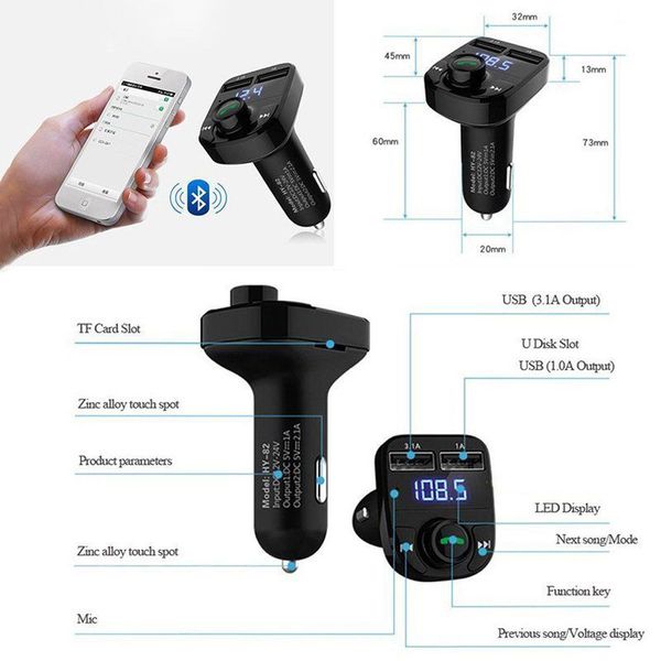 replacement fm transmitter portable wireless multifunction bluetooth radio lcd car kit mp3
replacement fm transmitter portable wireless multifunction bluetooth radio lcd car kit mp3