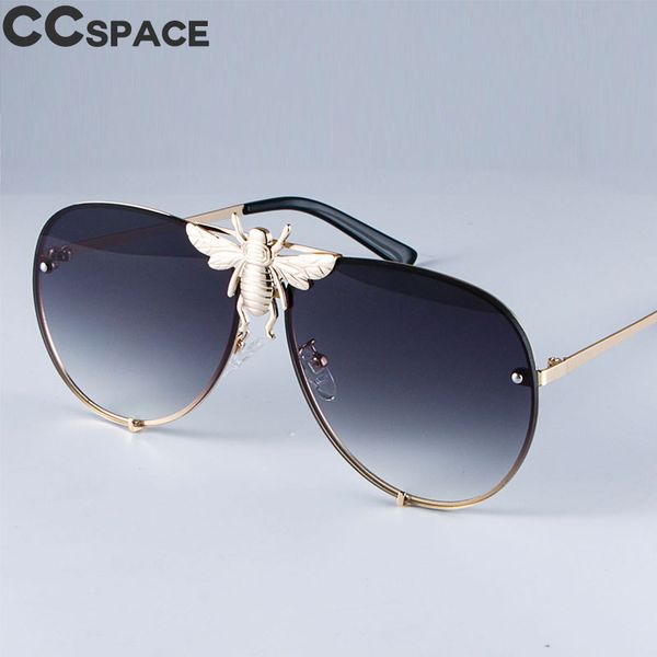 luxury metal big bee pilot sunglasses gradient lenses uv400 retro men women shades 47850, White;black
luxury metal big bee pilot sunglasses gradient lenses uv400 retro men women shades 47850, White;black