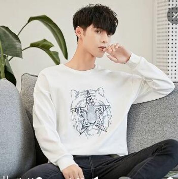 new youth long-sleeved shirts korean version of round collar casual men's trend with a coat men's wear, Black;brown
new youth long-sleeved shirts korean version of round collar casual men's trend with a coat men's wear, Black;brown