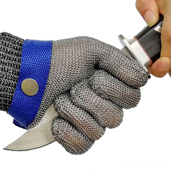 cut resistant glove-stainless steel wire metal mesh butcher safety work glove for meat cutting, fishing (large)
cut resistant glove-stainless steel wire metal mesh butcher safety work glove for meat cutting, fishing (large)