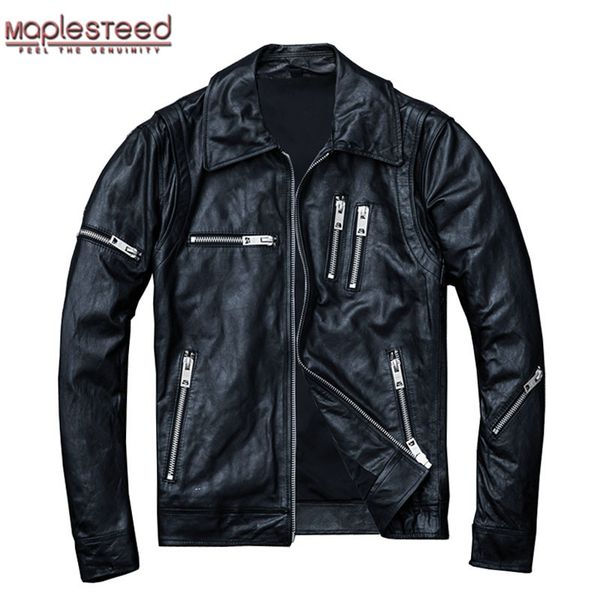 maplesteed 100% natural sheepskin tanned leather jacket men skin jacket moto biker coat soft black mens leather coat autumn m005
maplesteed 100% natural sheepskin tanned leather jacket men skin jacket moto biker coat soft black mens leather coat autumn m005