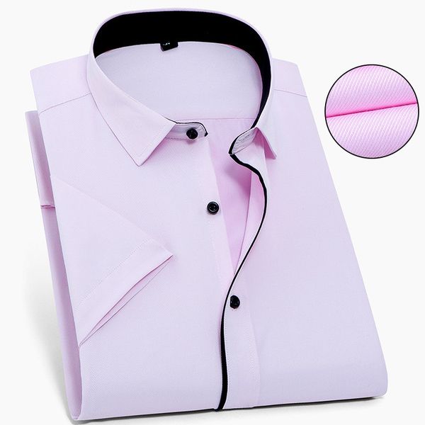 8xl 7xl 6xl 5xl shirt men short sleeve large size twill pure color mens shirts casual slim fit formal white shirt streetwear, White;black
8xl 7xl 6xl 5xl shirt men short sleeve large size twill pure color mens shirts casual slim fit formal white shirt streetwear, White;black