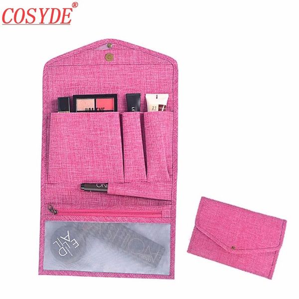 folding cosmestic bag make up pouch brushes net bag beauty wash case trip toiletry packing organizer travel accessories supplies
folding cosmestic bag make up pouch brushes net bag beauty wash case trip toiletry packing organizer travel accessories supplies