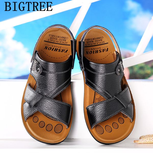 leather sandals men open shoes men fashion mens sandals summer beach erkek ayakkabi calzado hombre heren schoenen, Black
leather sandals men open shoes men fashion mens sandals summer beach erkek ayakkabi calzado hombre heren schoenen, Black