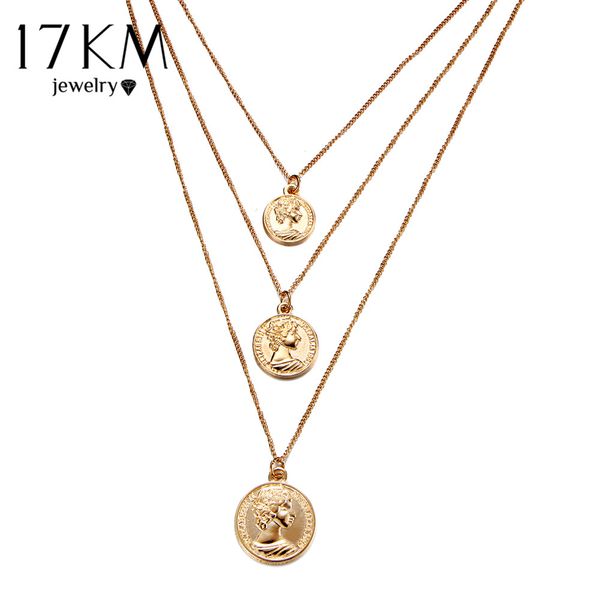vintage coin pendant necklaces for women girl fashion bohemian multilayer necklace choker female gold color statement gift 2019, Silver
vintage coin pendant necklaces for women girl fashion bohemian multilayer necklace choker female gold color statement gift 2019, Silver