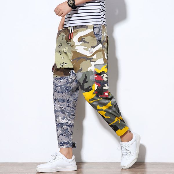 2020 new autumn summer camo pants men fashion harem pants men streetwear mens joggers, Black
2020 new autumn summer camo pants men fashion harem pants men streetwear mens joggers, Black