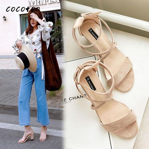 sandals high heels 2021 spring and summer fashion korean suede casual student cross lace up open toe women shoes, Black
sandals high heels 2021 spring and summer fashion korean suede casual student cross lace up open toe women shoes, Black