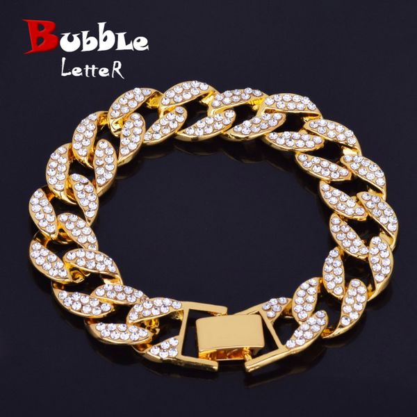 bling rhinestone fashion men bracelets & bangles gold color iced miami cuban chain hip hop jewelry, Black
bling rhinestone fashion men bracelets & bangles gold color iced miami cuban chain hip hop jewelry, Black