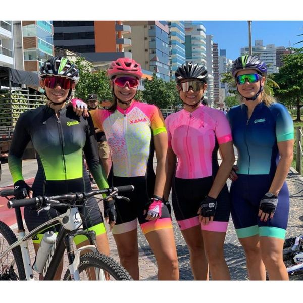 xama cycling triathlon racing suit womens long distance tri suit cycling skinsuit body tight sets run/swim/bike pro clothing, Black;blue
xama cycling triathlon racing suit womens long distance tri suit cycling skinsuit body tight sets run/swim/bike pro clothing, Black;blue
