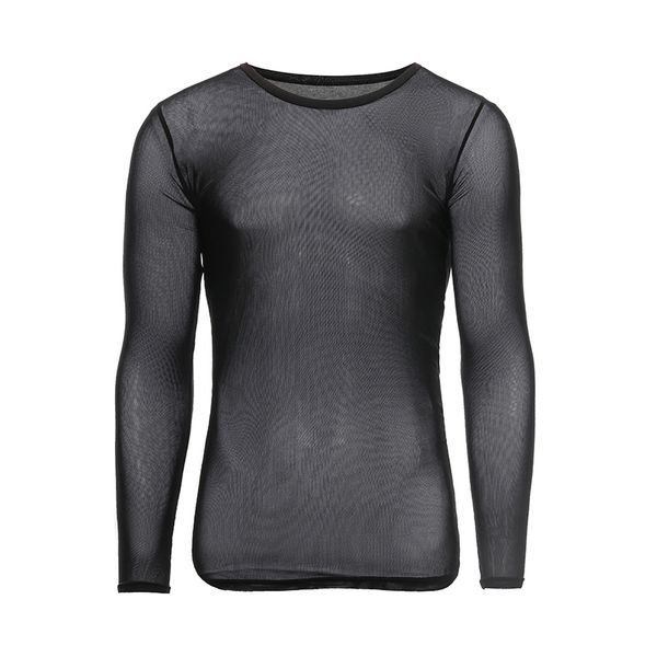 men's undershirts gay nylon mesh see through sheer long sleeves t shirts male compression shirts tank undershirt, Black;brown
men's undershirts gay nylon mesh see through sheer long sleeves t shirts male compression shirts tank undershirt, Black;brown