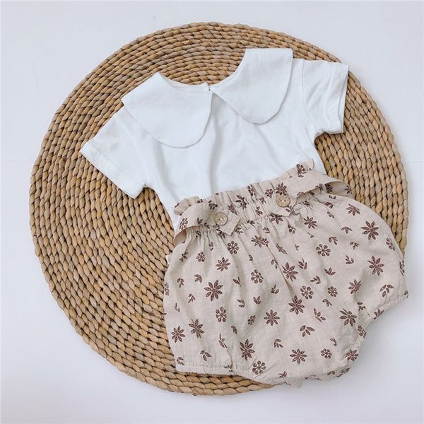 milancel baby clothing set peter pan collar tee and bloomers 2 pcs girls clothes baby suit cute clothing set, White
milancel baby clothing set peter pan collar tee and bloomers 2 pcs girls clothes baby suit cute clothing set, White