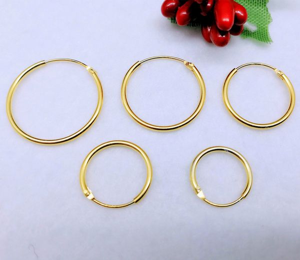 s925 sterling silver hoop earrings 24k gold coated color long last fashion women round small jewelry, Golden;silver
s925 sterling silver hoop earrings 24k gold coated color long last fashion women round small jewelry, Golden;silver