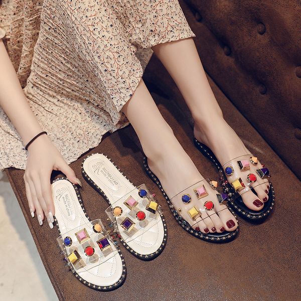 summer ladies rubber slippers mules low sandals water babouche new 2019 sliders platform flat modis female clear slides, Black
summer ladies rubber slippers mules low sandals water babouche new 2019 sliders platform flat modis female clear slides, Black