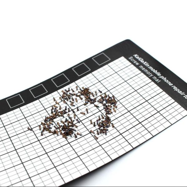 universal 145x90mm magnetic screw mat phone phone screws storage mat memory chart working pad mobile tablets repair tools
universal 145x90mm magnetic screw mat phone phone screws storage mat memory chart working pad mobile tablets repair tools