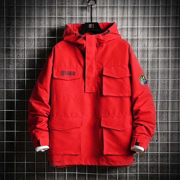 2019 autumn new trend japanese youth fashion street hooded tooling three-dimensional pocket loose hip hop wild casual jacket, Black;brown
2019 autumn new trend japanese youth fashion street hooded tooling three-dimensional pocket loose hip hop wild casual jacket, Black;brown